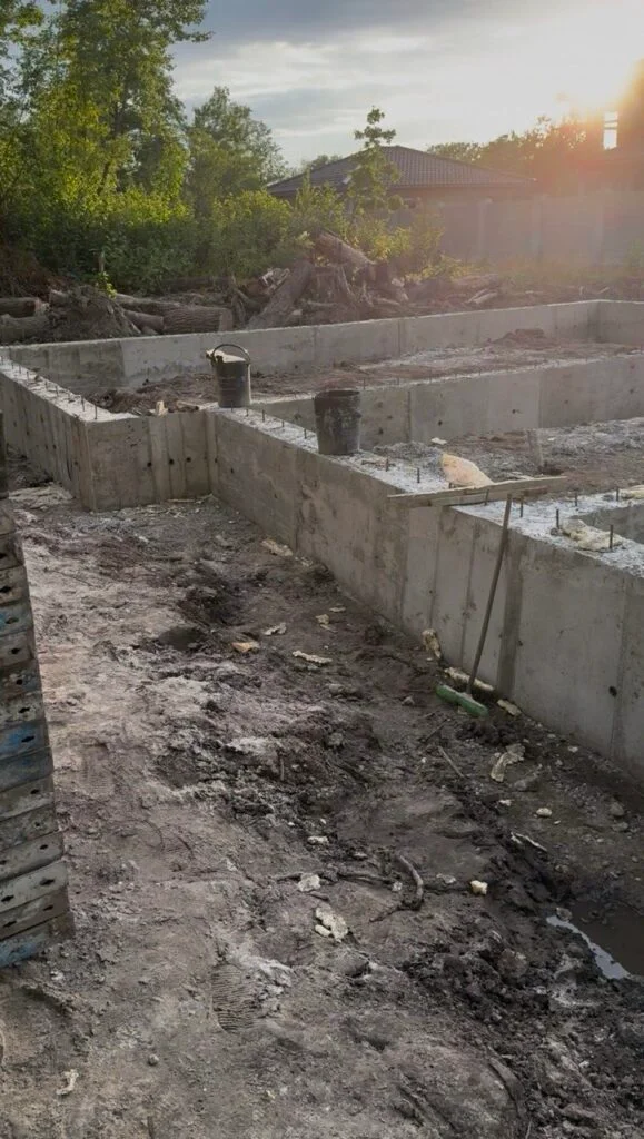 Будівництво приватного будинку у Львові Наші проєкти, Будівництво