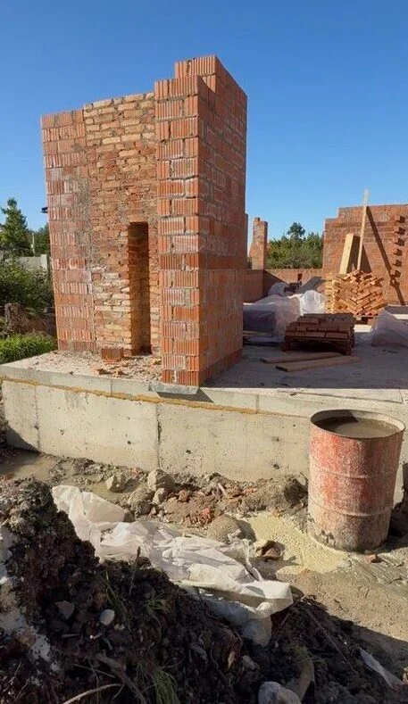 Будівництво приватного будинку у Львові Наші проєкти, Будівництво